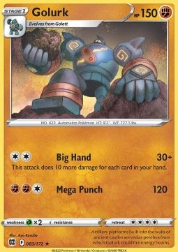 Golurk⁣ - Brilliant Stars⁣ (Rare)⁣ [083]