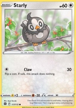 Starly⁣ - Brilliant Stars⁣ (Common)⁣ [117]
