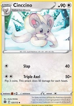 Cinccino⁣ - Brilliant Stars⁣ (Uncommon)⁣ [125]