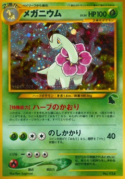 Meganium⁣ - Intro Pack Neo Chikorita⁣ (Fixed)