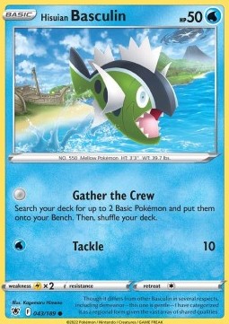 Hisuian Basculin⁣ - Astral Radiance⁣ (Common)⁣ [043]
