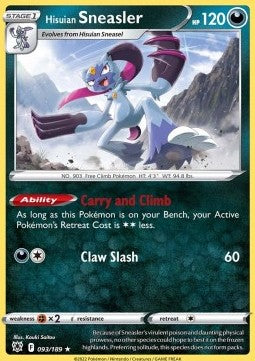 Hisuian Sneasler - Astral Radiance (Holo Rare) [ASR-093]