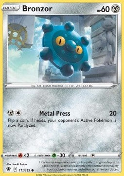 Bronzor⁣ - Astral Radiance⁣ (Common)⁣ [111]