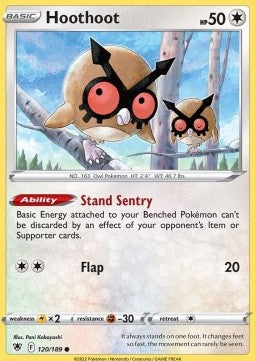 Hoothoot⁣ - Astral Radiance⁣ (Common)⁣ [120]