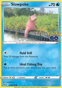 Slowpoke⁣ - Pokémon GO⁣ (Common)⁣ [019]