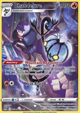 Chandelure⁣ - Lost Origin⁣ (Holo Rare)⁣ [TG04]