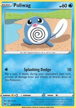 Poliwag⁣ - Lost Origin⁣ (Common)⁣ [030]