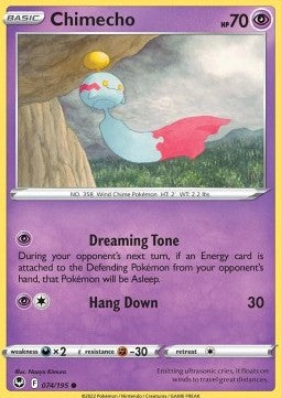 Chimecho⁣ - Silver Tempest⁣ (Common)⁣ [074]