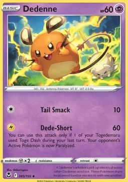 Dedenne⁣ - Silver Tempest⁣ (Uncommon)⁣ [085]