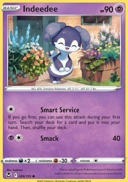 Indeedee⁣ - Silver Tempest⁣ (Common)⁣ [086]