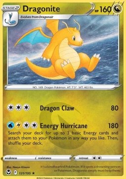 Dragonite⁣ - Silver Tempest⁣ (Holo Rare)⁣ [131]