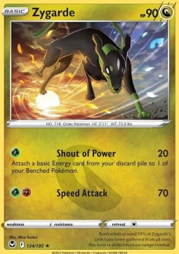 Zygarde⁣ - Silver Tempest⁣ (Rare)⁣ [134]