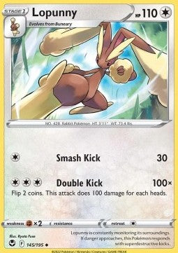 Lopunny⁣ - Silver Tempest⁣ (Uncommon)⁣ [145]