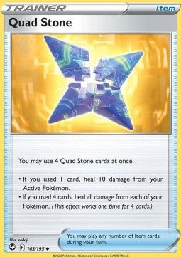 Quad Stone⁣ - Silver Tempest⁣ (Uncommon)⁣ [163]