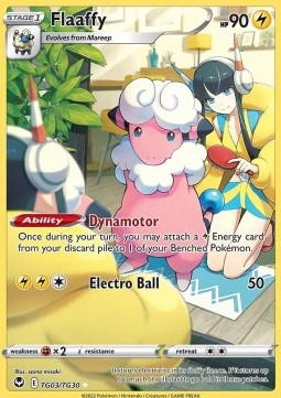 Flaaffy⁣ - Silver Tempest⁣ (Holo Rare)⁣ [TG03]