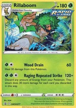 Rillaboom⁣ - SWSH Black Star Promos⁣ (Promo)⁣ [277]