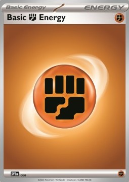 Fighting Energy⁣ - Scarlet & Violet Energies⁣ (Common)⁣ [006]