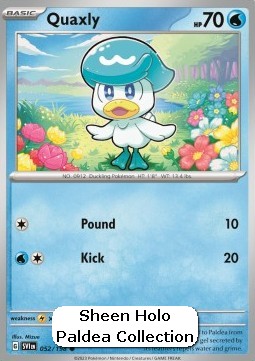 Quaxly⁣ - Scarlet & Violet⁣ (Promo)⁣ [052]