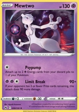 Mewtwo⁣ - Crown Zenith⁣ (Holo Rare)⁣ [059]