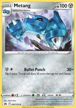 Metang⁣ - Crown Zenith⁣ (Uncommon)⁣ [090]