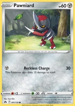 Pawniard⁣ - Crown Zenith⁣ (Common)⁣ [091]