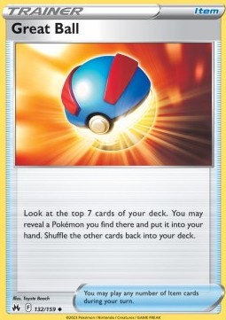 Great Ball⁣ - Crown Zenith⁣ (Uncommon)⁣ [132]
