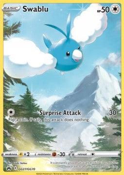 Swablu⁣ - Crown Zenith⁣ (Holo Rare)⁣ [GG27]