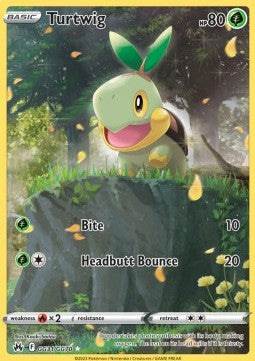 Turtwig⁣ - Crown Zenith⁣ (Holo Rare)⁣ [GG31]