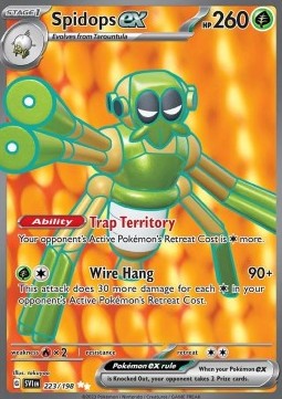 Spidops ex⁣ - Scarlet & Violet⁣ (Ultra Rare)⁣ [223]