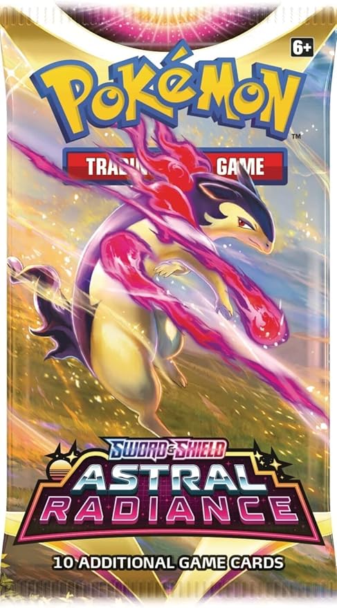 Pokémon Sword & Shield Astral Radiance 3 Pack Blister Sylveon (englisch)