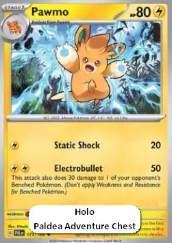 Pawmo⁣ - Paldea Evolved⁣ (Promo)⁣ [075]