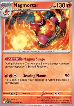 Magmortar⁣ - Journey Together⁣ (Rare)⁣ [021]