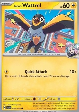 Iono's Wattrel⁣ - Journey Together⁣ (Common)⁣ [054]