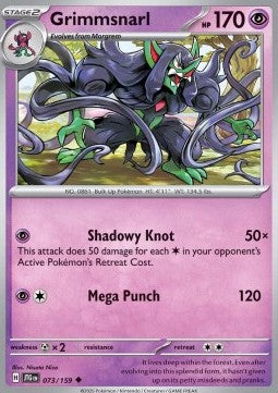 Grimmsnarl⁣ - Journey Together⁣ (Uncommon)⁣ [073]