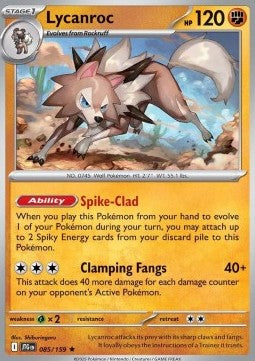 Lycanroc⁣ - Journey Together⁣ (Rare)⁣ [085]