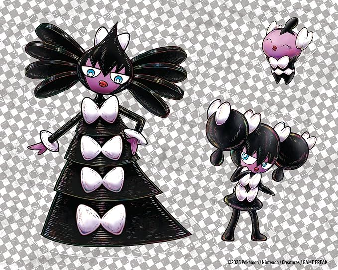 Pokémon Karmesin & Purpur Weiße Flammen Tech Sticker Kollektion (deutsch)