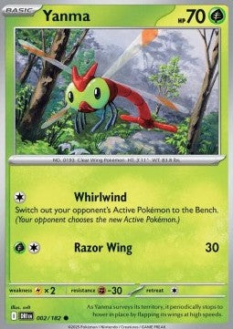 Yanma⁣ - Destined Rivals⁣ (Common)⁣ [002]
