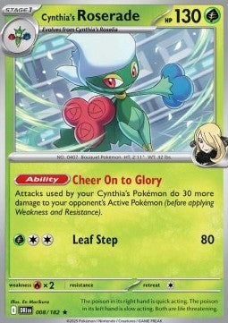 Cynthia's Roserade⁣ - Destined Rivals⁣ (Rare)⁣ [008]