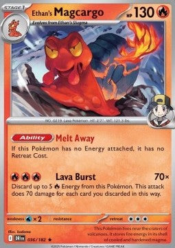 Ethan's Magcargo⁣ - Destined Rivals⁣ (Rare)⁣ [036]