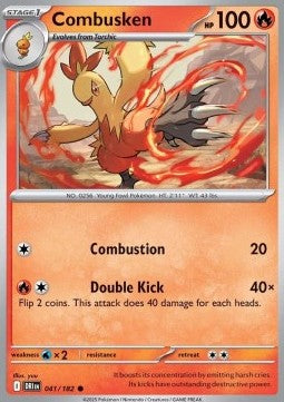 Combusken⁣ - Destined Rivals⁣ (Common)⁣ [041]