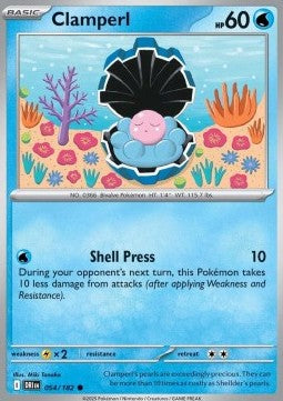 Clamperl⁣ - Destined Rivals⁣ (Common)⁣ [054]