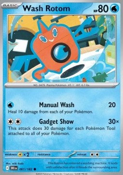 Wash Rotom⁣ - Destined Rivals⁣ (Common)⁣ [061]