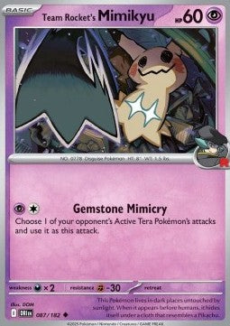 Team Rocket's Mimikyu⁣ - Destined Rivals⁣ (Uncommon)⁣ [087]