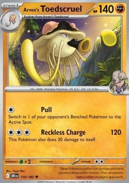 Arven's Toedscruel⁣ - Destined Rivals⁣ (Uncommon)⁣ [110]