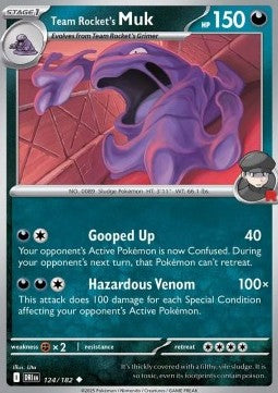 Team Rocket's Muk⁣ - Destined Rivals⁣ (Uncommon)⁣ [124]
