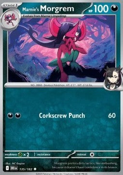 Marnie's Morgrem⁣ - Destined Rivals⁣ (Uncommon)⁣ [135]