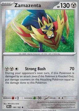 Zamazenta⁣ - Destined Rivals⁣ (Rare)⁣ [146]
