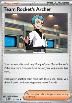 Team Rocket's Archer⁣ - Destined Rivals⁣ (Uncommon)⁣ [170]