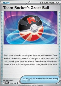 Team Rocket's Great Ball⁣ - Destined Rivals⁣ (Uncommon)⁣ [175]