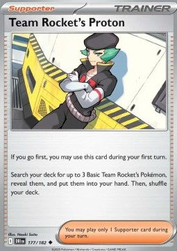 Team Rocket's Proton⁣ - Destined Rivals⁣ (Uncommon)⁣ [177]